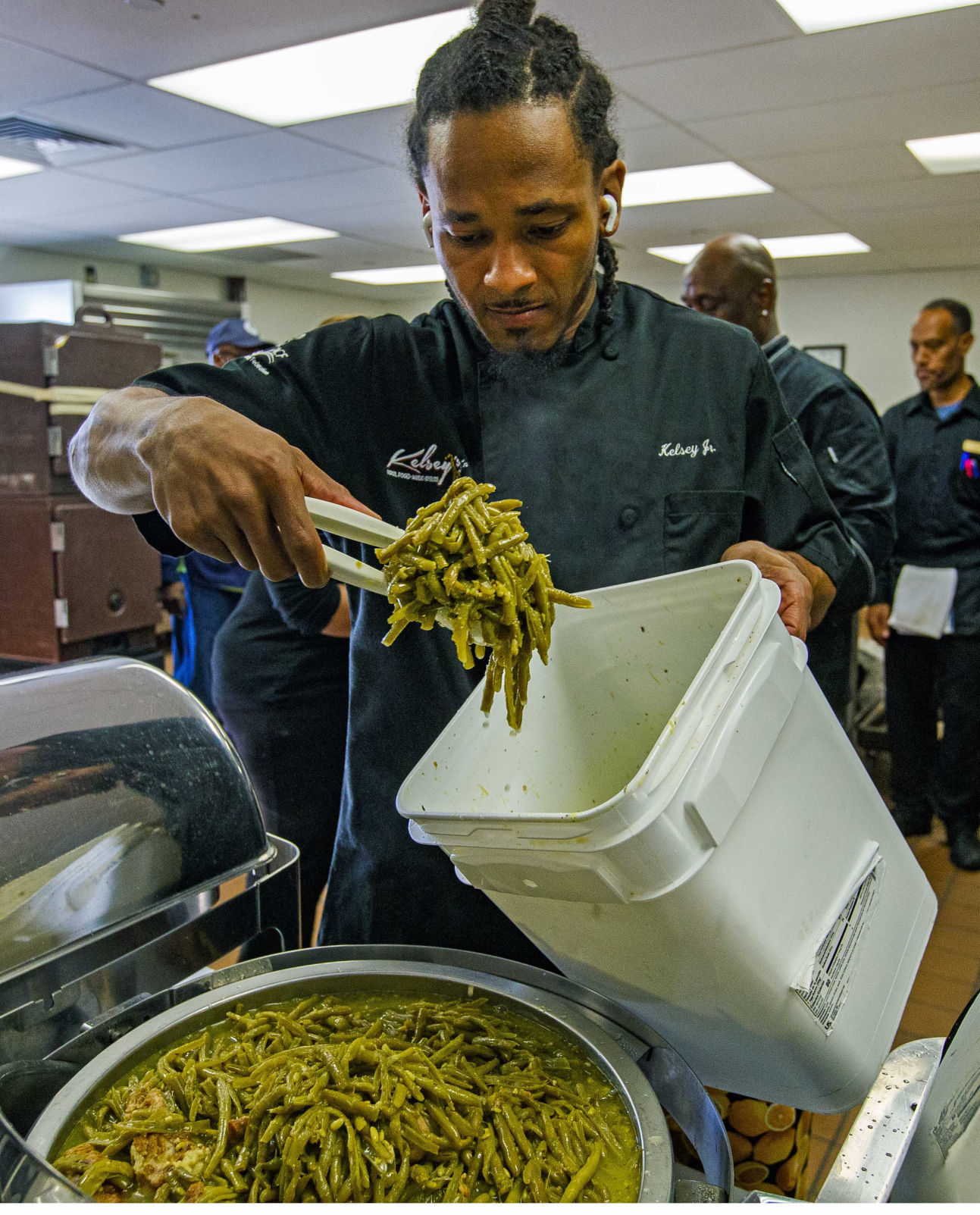 Kelsey's shared Thanksgiving dinner with the community